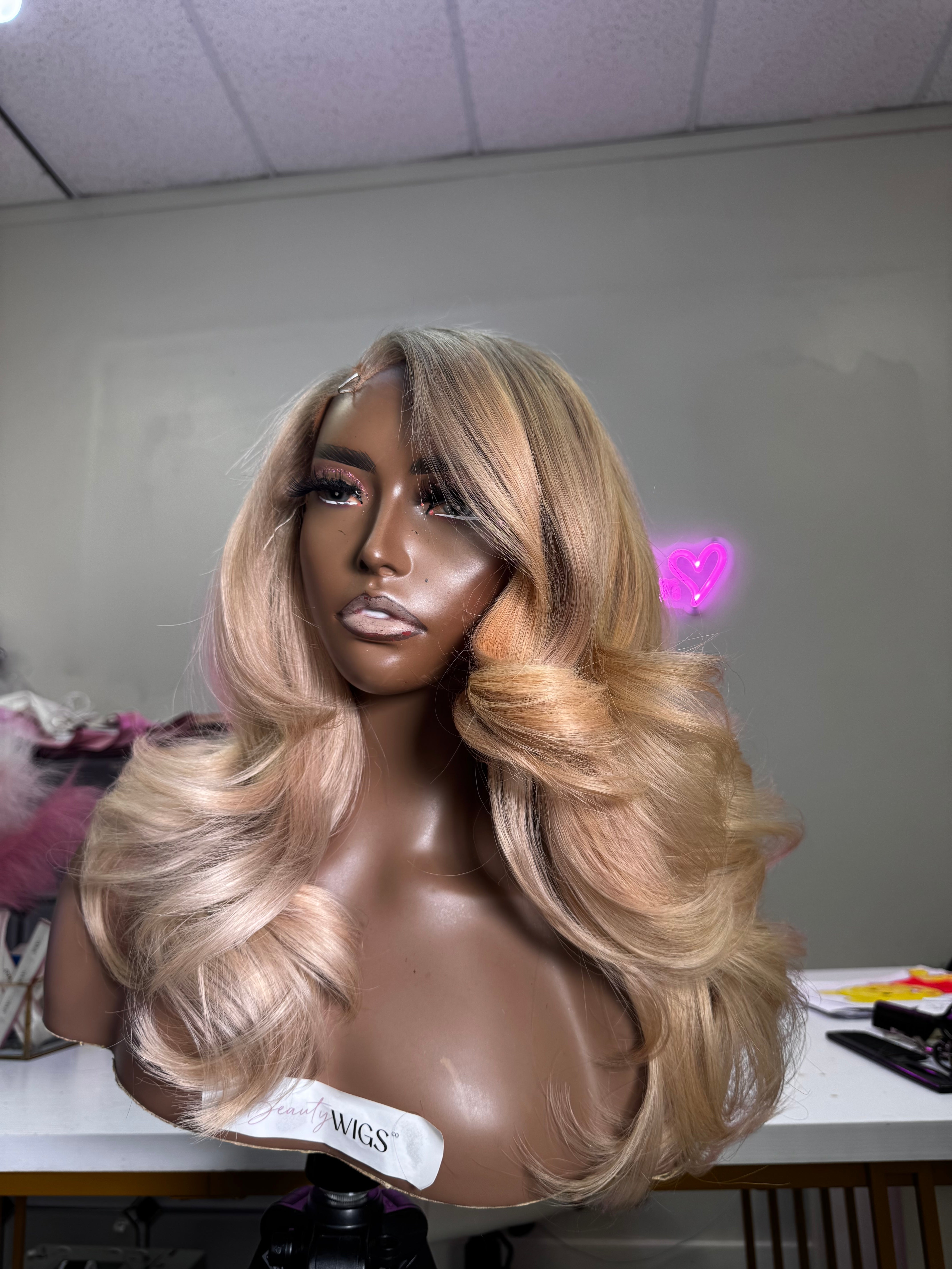 613 Blonde 5x5 HD Closure Wig | 24” | 4.5 Bundles